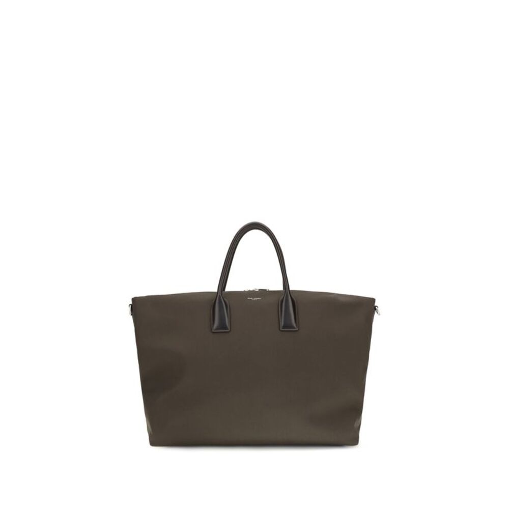 Saint Laurent Men Oversized Bowling Travel Bag